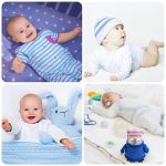8 Pcs Cartoon Cotton Baby Infant Umbilical Cord Belly Bands Baby Belly Protector Baby Belly Button Band Baby Bellies Umbilical Hernia Belt Soft Newborn Navel Belt for 0-12 Months Babies, 4 Styles - Image 7